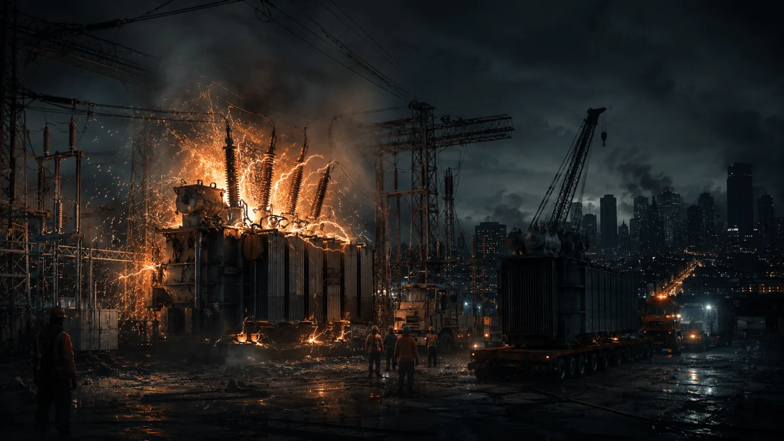 power grid transformer failure infrastructure hardening