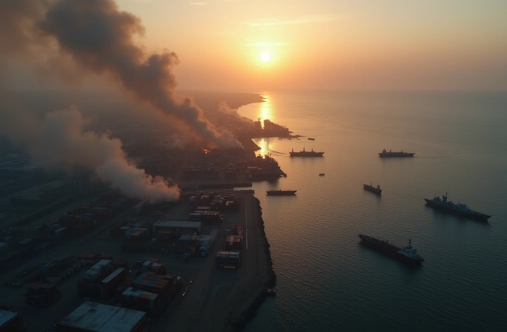 US Strikes Iran's Qeshm Port, Bandar Abbas; Escalation Risk Contained